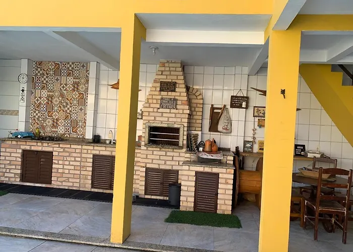 CASA AMARELA LOMBA DO SABÂo Vila Florianópolis